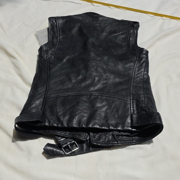 BLK DNM Black Leather Jacket - Picture 12 of 16